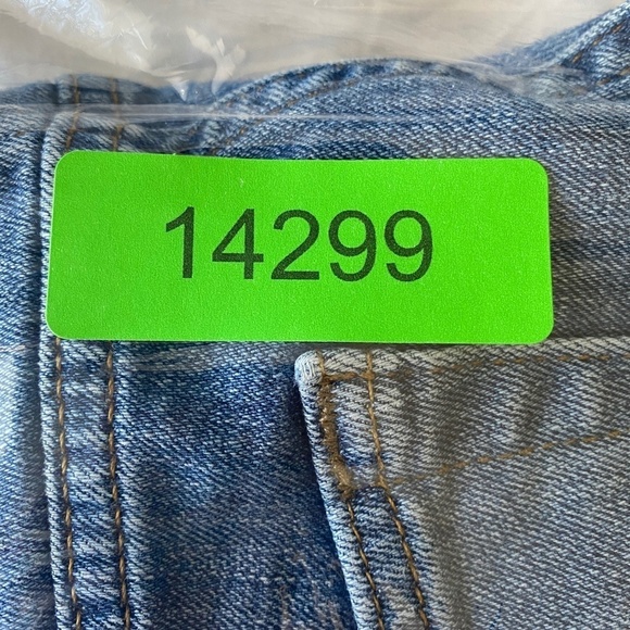 Abercrombie & Fitch Men's Langdon Slim Standard Wash Blue Jeans Size 32w - Picture 14 of 14